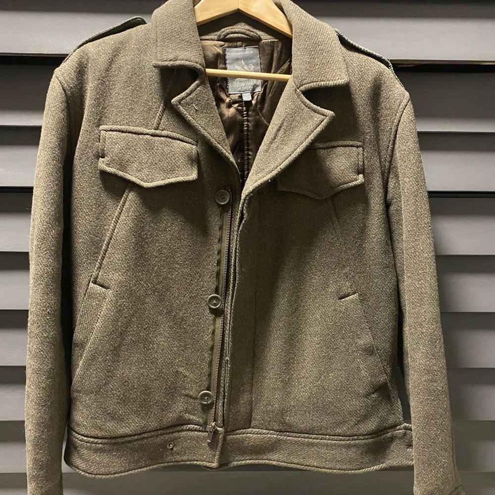 Men's Wool Coat Jacket